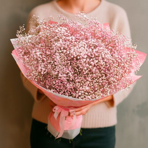 Монобукет «Розовый Вальс»
